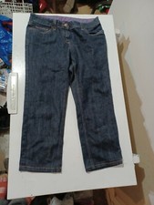 Mini Boden kid Girls Size 10 Regular Dark Jeans Pre Owned