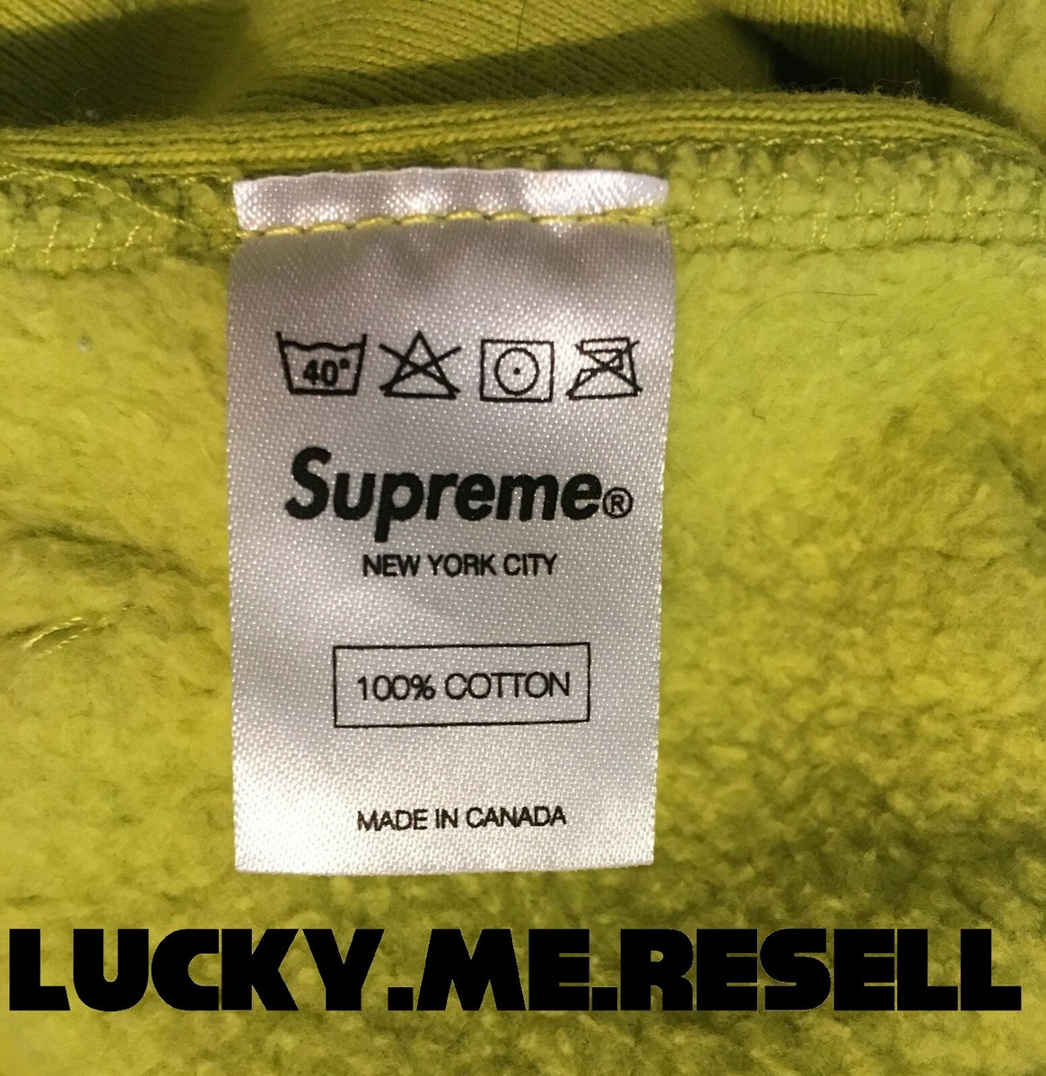 Supreme Acid Green Box Logo Hooded Sweatshirt Pullover FW12 Supreme Acid Green Box Logo Hooded Sweatshirt Pullover FW12
