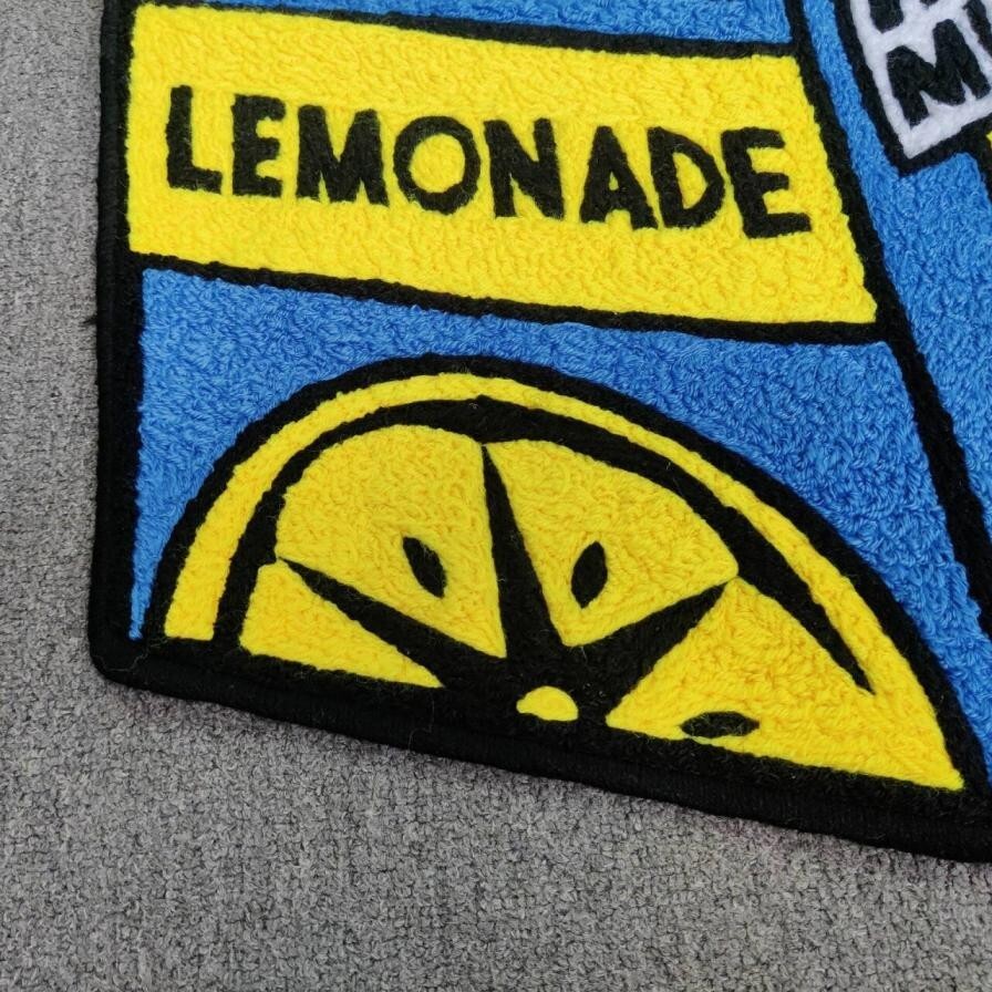 Lyrical Lemonade Floor Mat Washable Area Rugs Living Room Modern Accent