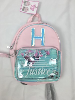 justice backpack purse