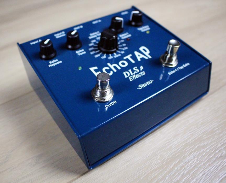DLS EchoTAP Echo Tap Tempo Delay Electric Guitar Effects Pedal