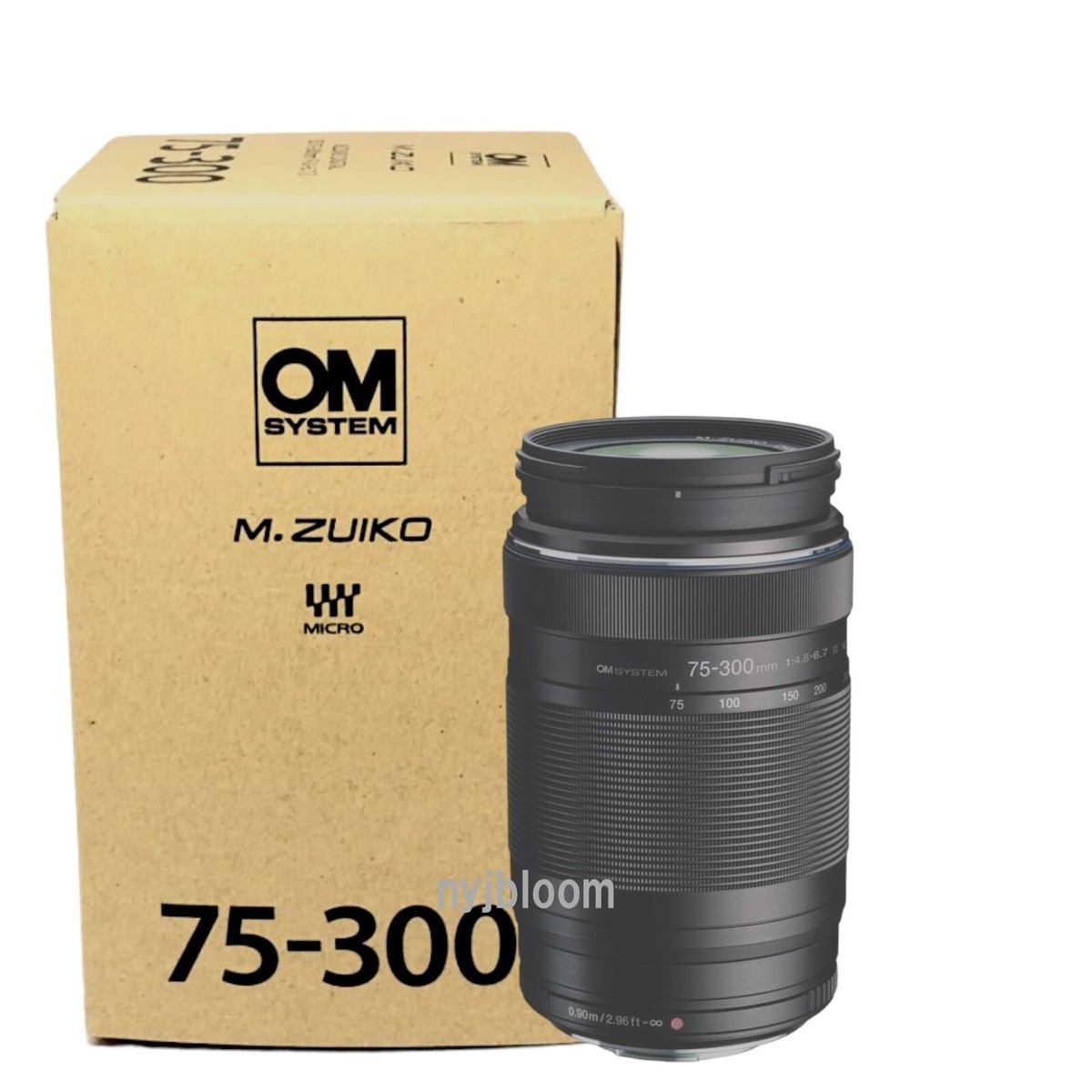 New OM SYSTEM M.Zuiko Digital ED 75-300mm F4.8 - 6.7 II Micro Four