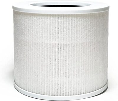 Nispira 3-In-1 True HEPA Carbon Filter for Proton Pure Portable Air Purifier 1Pk