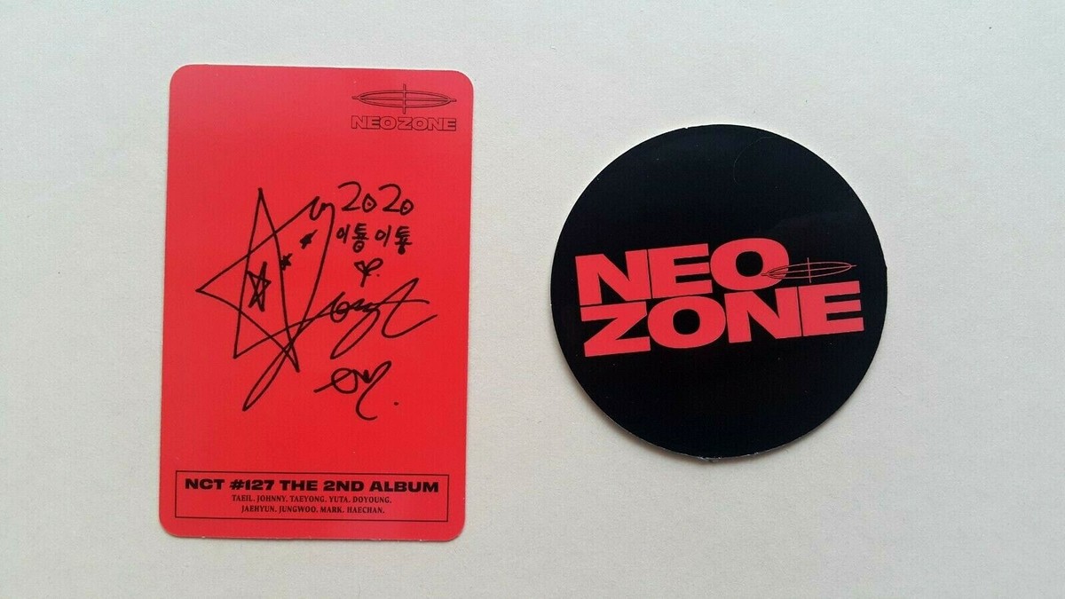 NCT # 127 Neo Zone Official Photocard Photo card N ver. C