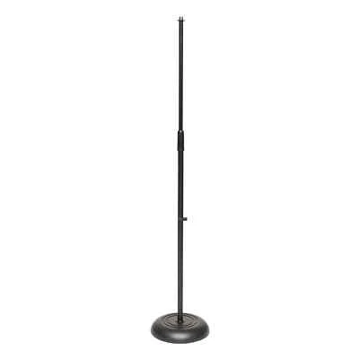 Stagg MIS-1120BK Round Base Microphone Stand Heavy Duty Mic Stand Stage Black