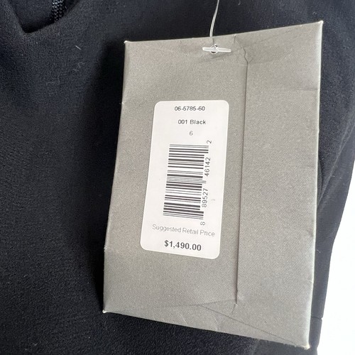 Zach Posen Women’s Black Form Fitted Dress Size 6 - Picture 4 of 4
