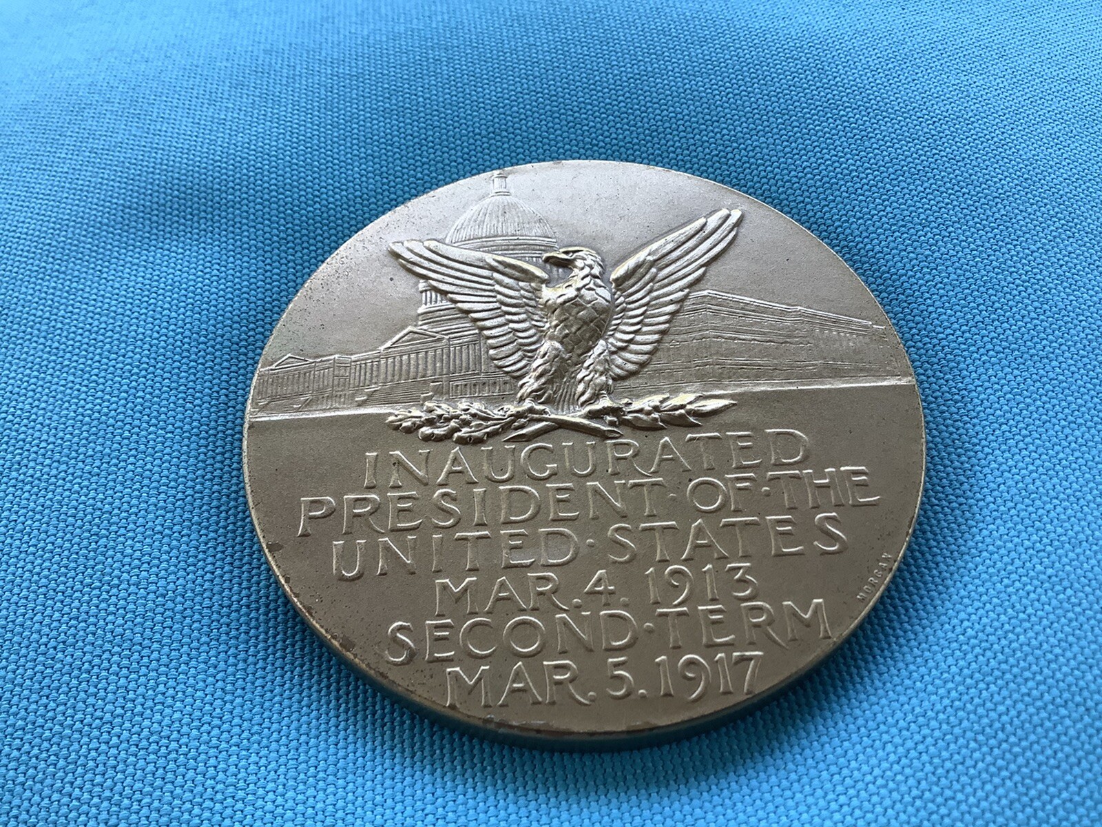 WOODROW WILSON INAUGURATED PRESIDENT OF THE UNITED STATES SECOND TERM