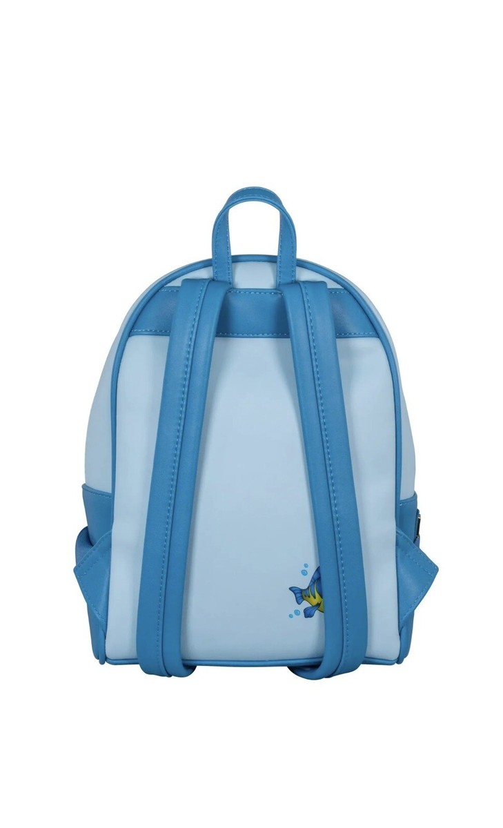 Loungefly Disney Exclusive Little Mermaid Stained Glass Mini Backpack Bag NWT EXCLUSIVE DROP: Loungefly Disney Princess Stained Glass  main image 2