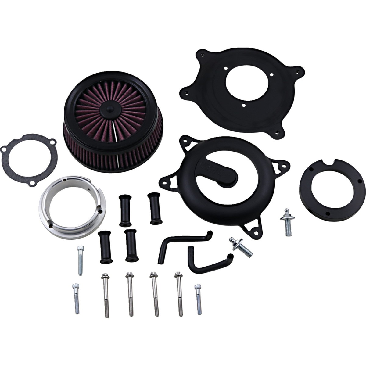 VANCE & HINES 1010-2897 40381 VO2 Rogue Air Intake Kit - Wrinkle