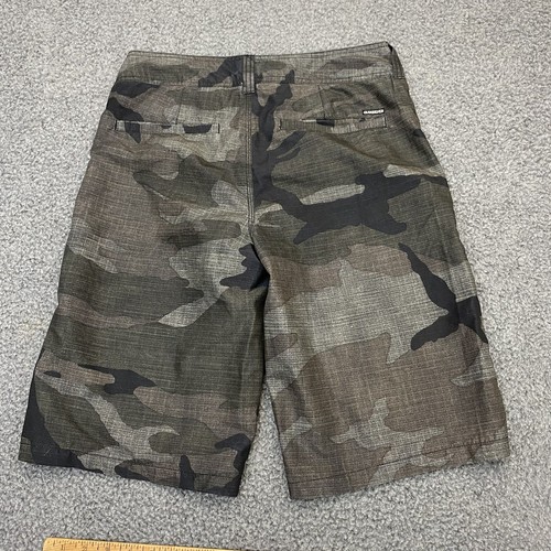 Quiksilver Amphibian Mens 29 Hybrid Board Shorts Camo Stretch - Picture 2 of 9
