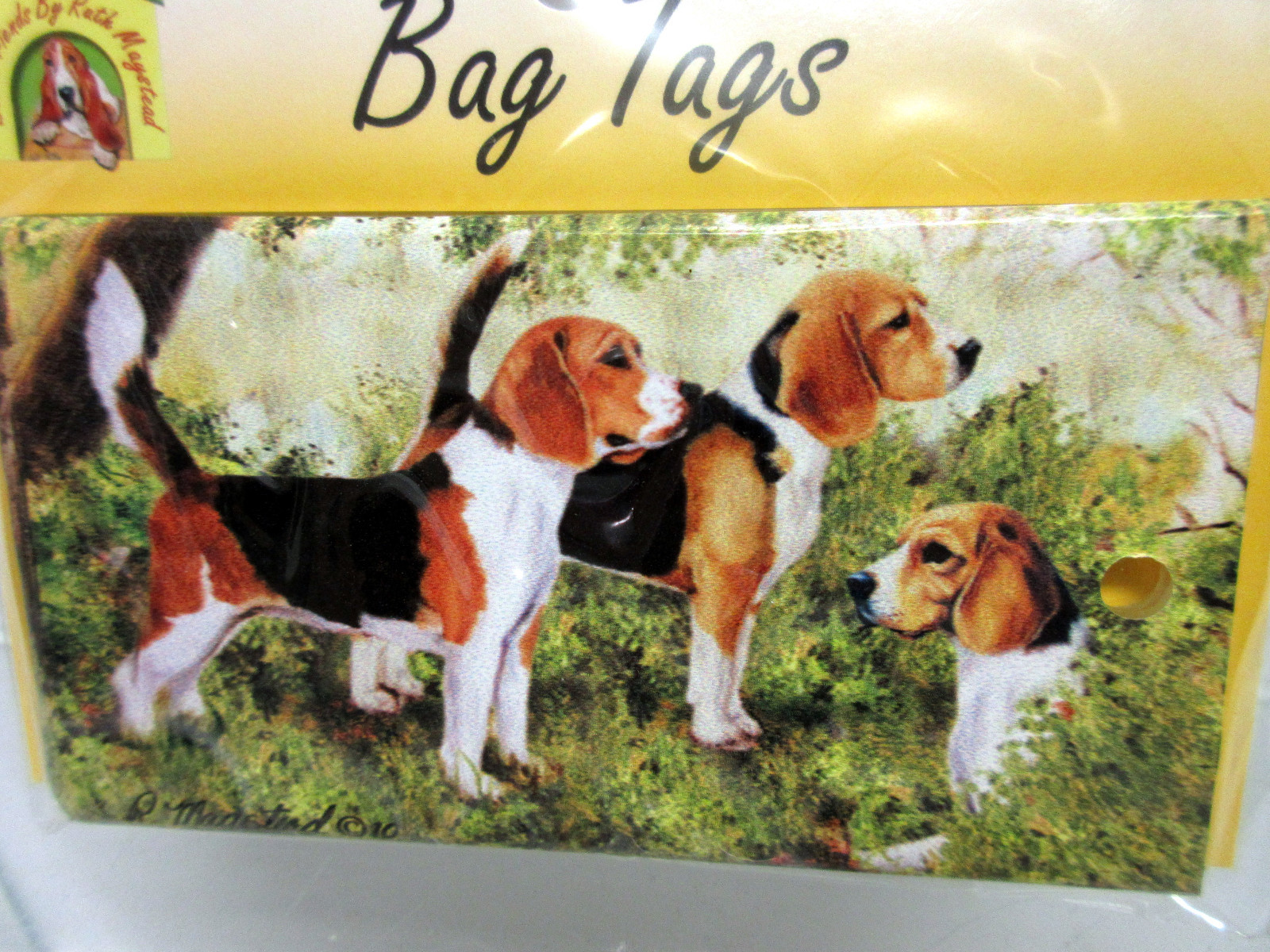 Tag For Baggage And/or Pet Carrier, By Ruth Maystead - Beagl