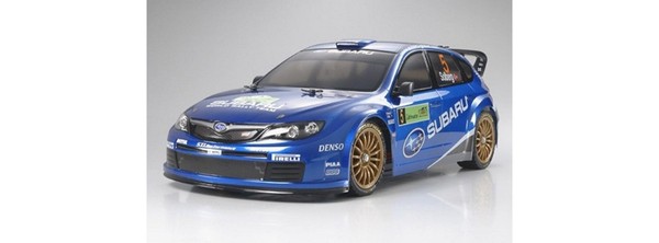 Tamiya Karosserie Subaru Impreza Wrc 2008 1:10 Lexan Unlackiert Rc Auto-image