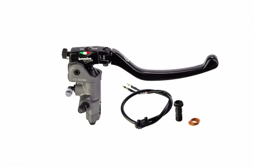 Brembo 17RCS Radial Brake Master Cylinder 17x18 or 17x20 with Folding Lever