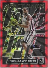 2019-20 Donruss Basketball LAMARCUS ALDRIDGE Complete Players Red 38/99 Spurs