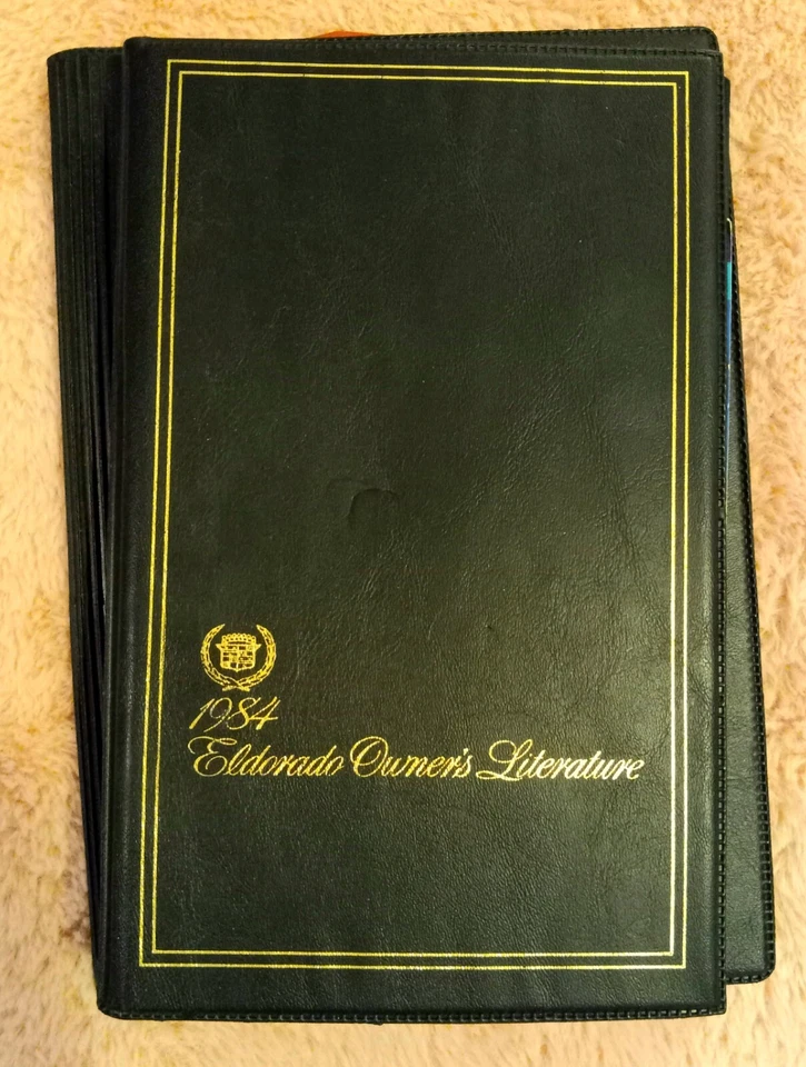 1984 Cadillac DeVille Coupe Sedan Owner Literature & Operator Manual User Guide - Image 2 of 4