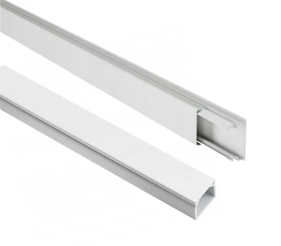 ELMARK 2m Kabelkanal PVC Leitungsführungskanal witterungsbeständig mehrere Größen