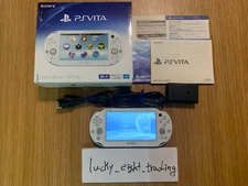 PS Vita Light Blue White PCH 2000 ZA14 Console Charger Box PSV Slim [BOX]