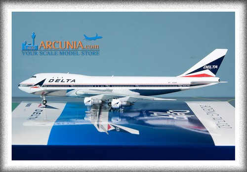 Phoenix 1:400 Delta Airlines Boeing 747-100 "Widget - N9896" 4539 - Afbeelding 1 van 5