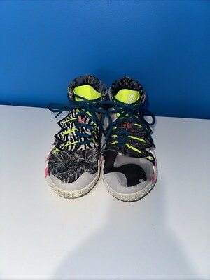 【希少】Nike Kyrie2 Nike Kybrid S2 GS Kyrie Irving What The Neon 2.0 CV0097-002 Size