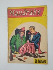 VINTAGE MANDRAKE THE MAGICIAN #28 SPANISH COMIC EDMAL ARGENTINA 1962