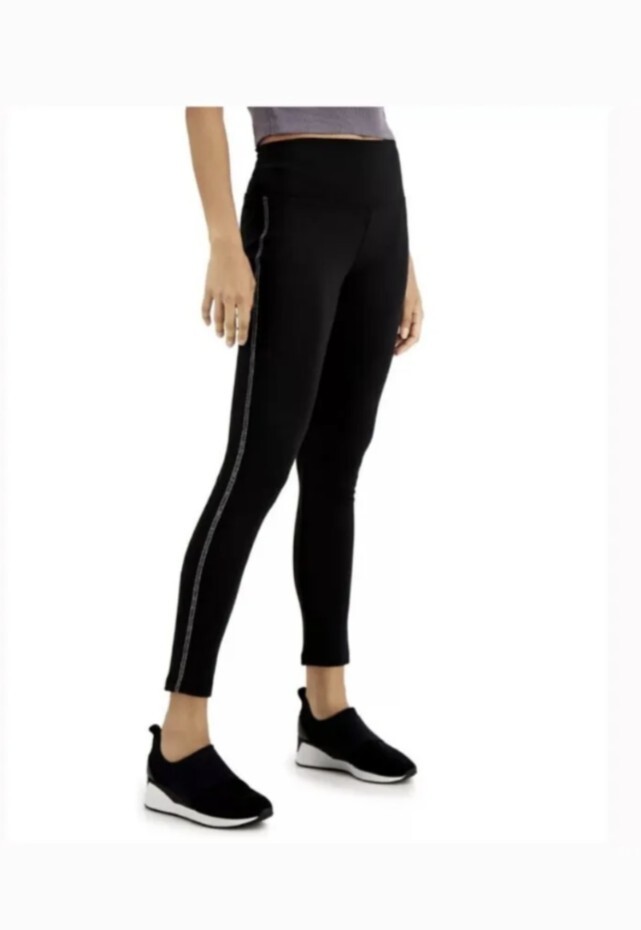 Women's NWT INC International Concepts High Waist Black Jeweled