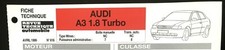 Revue technique Audi A3