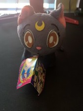 Sailor Moon Luna 6 inch plush . OFFICIAL BANPRESTO japan release U.S seller 