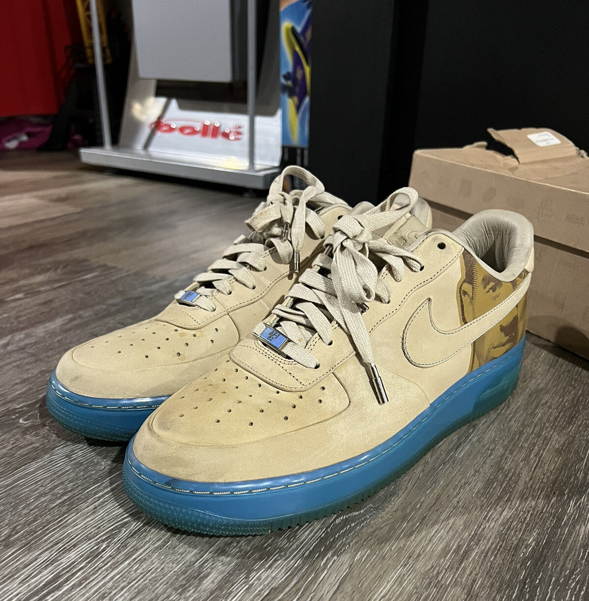 2007 Nike Air Force 1 One Low Premium Supreme Kobe Bryant Size 12 Rare