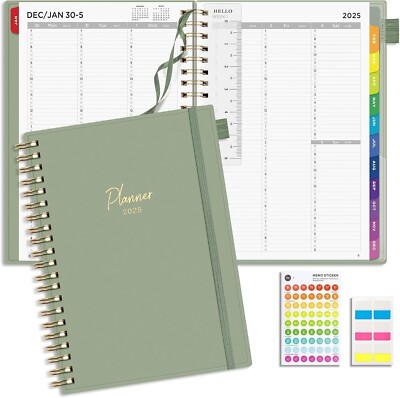 2025 Appointment Book 8.5 X 11, 15-Minute, A4 Daily Weekly and Monthly Planner, 