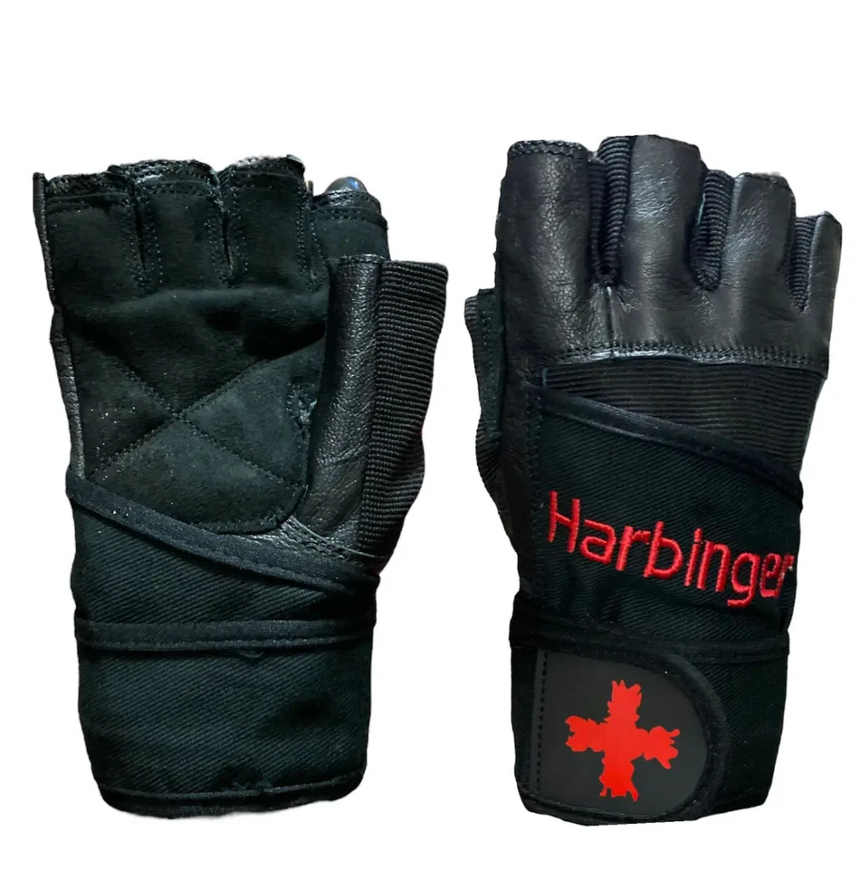 Harbinger Pro WristWrap Gloves - Workout Gloves - Fitness Gloves - NEW With tag - Image 3 of 3