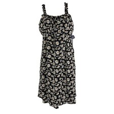 New Wallflower Sundress Women's Large Above Knee Floral Sleeveless  Neck