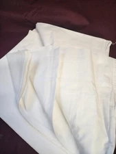 100% Organic cotton By Coyuchi Queen Solid Flat Sheet and 2 pillow cases