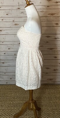 Urban Outfitters Pins and Needles coquette cream strapless lace dress Size 6 | eBay Urban Outfitters Pins and Needles coquette cream strapless lace dress Size 6 | eBay