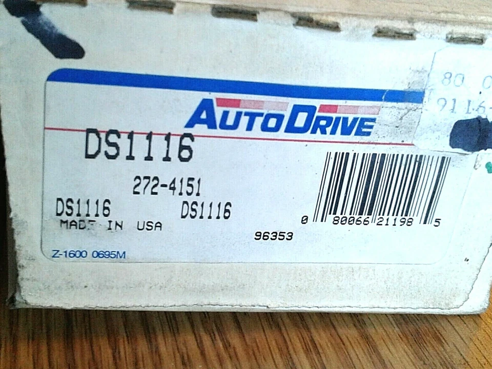 Aplicação AutoDrive Center Link DS1116 Cadillac Buick Pontiac. 1977–96 EUA - Imagem 2 de 4