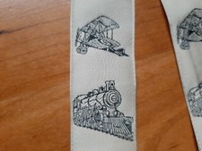 Cole Haan Limited Edition Suspenders Plane Train Car Automobile Transportation