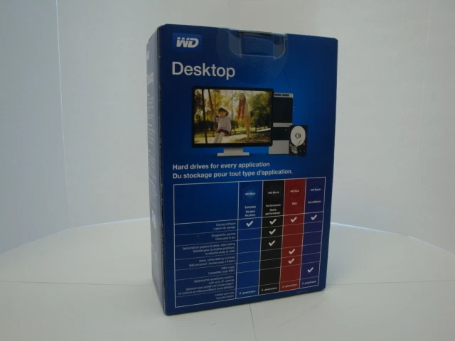 2Sealed Box Unused WD30EZRZ 3TB Blue 64MB cache SATA 6.0Gb/s" SEALED - Image 3 of 4