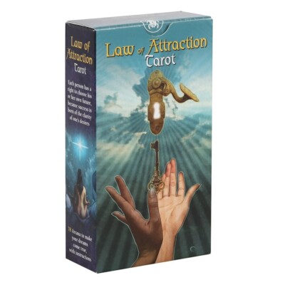Gesetz der Anziehung Tarotkarten - Affirmationen, Positivität, Universum und Träume