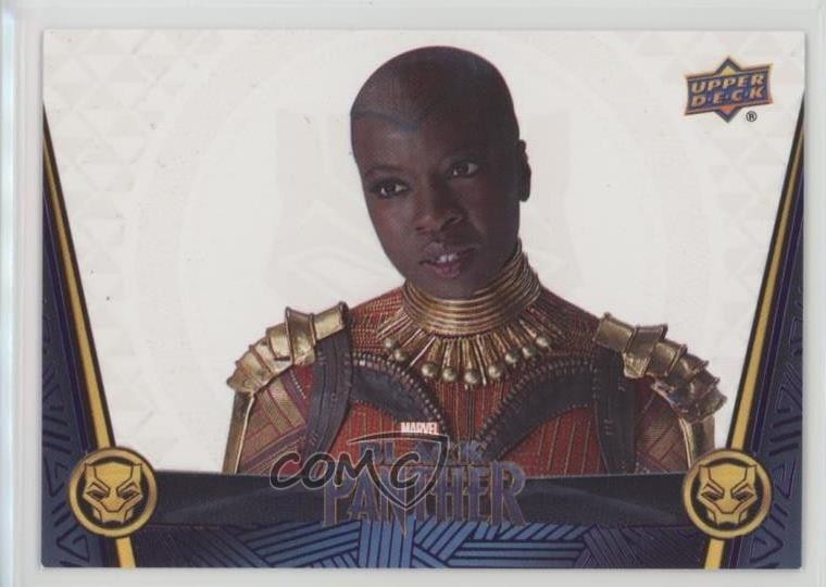 2018 Upper Deck Marvel Black Panther Indigo 8/50 Briefing #2 5l3