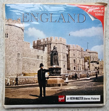 England View Master 3 Reel Set Packet  Booklet B156 Complete Nations of World