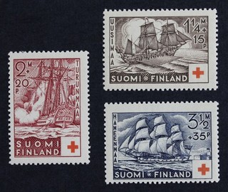 CKStamps: Finland Stamps Collection Scott#B24 B26 Mint NH OG