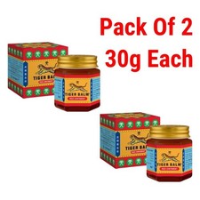 Image of Tiger Balm RED Ointment Herbal Muscle Aches & Back Pains Relief Balm - 30g