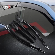 4x Window Visors Sun Guard Rain Deflector Vent Shade for Ford Escape 2020-2024