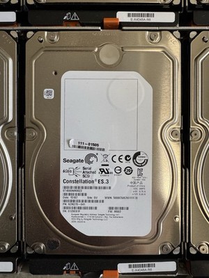 NetApp  4TB 7.2k SAS Hard Disk Drive  FRU: X375A, Part Number: E-X4048A-R6