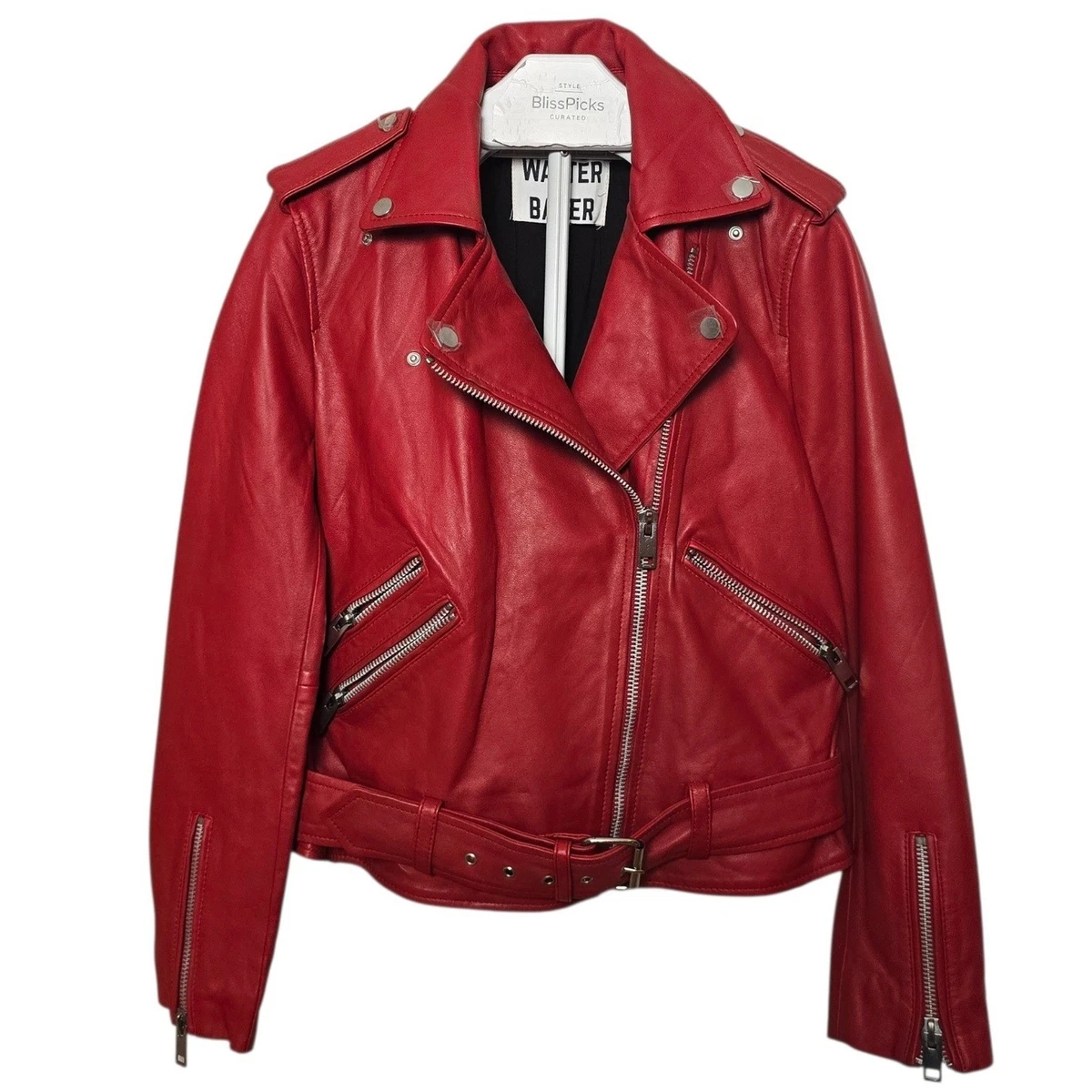red leather jacket products for sale | eBay