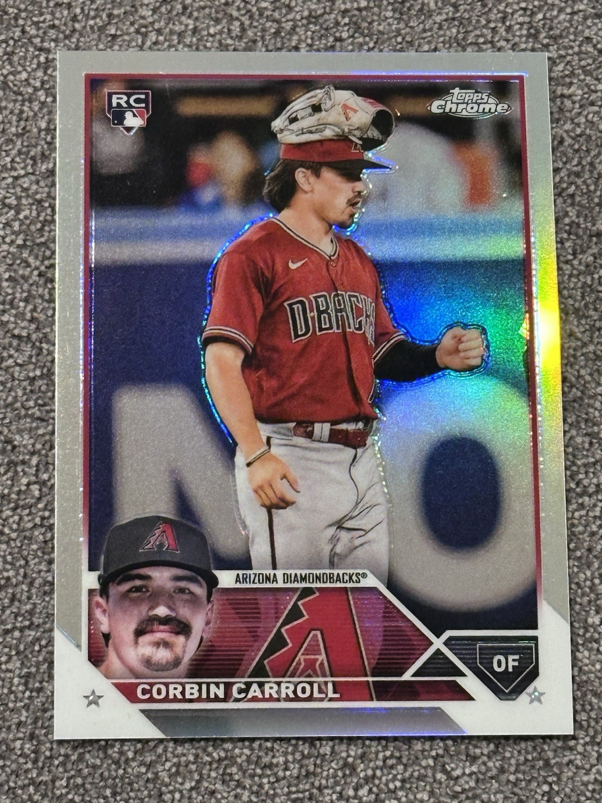 2023 Topps Chrome - Image Variation Corbin Carroll #95 (RC) Diamondbacks SP