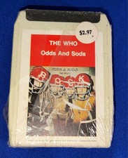 SEALED vintage Who Odds and Sods 8 TRACK TAPE CARTRIDGE 1974