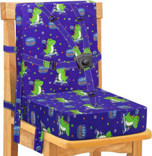 Rialzo Da Sedia per Bambini, Cuscino Rialzo Sedia per Bambini Fibbia a 5 Punti S