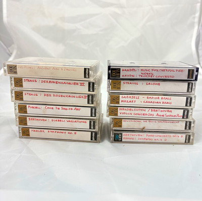 Maxell XLII XLII-S Type II High Bias Cassette Lot of 12 100/90 A