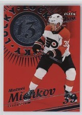 2025 Upper Deck Fleer Ultra Lucky 13 Red Achievement 34/199 Matvei Michkov 1h4a