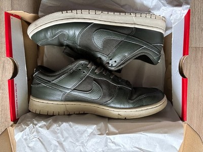 Rarität: Nike Dunk Low Retro Prm Sequoia Sneaker Schuhe Schwarz Gr. 42,5 mit OVP